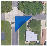 A aerial view of a neighborhood

Description automatically generated